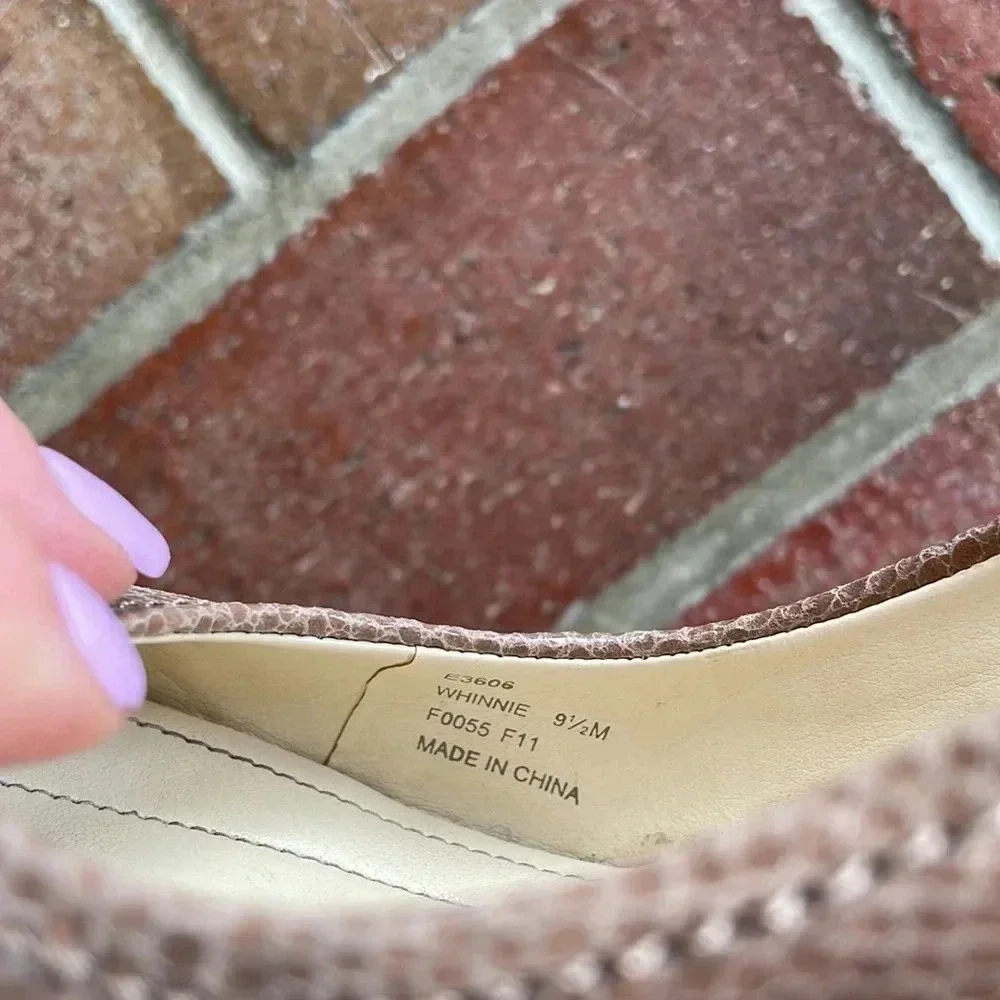 Calvin Klein Nude Whinnie Pumps 9.5‎